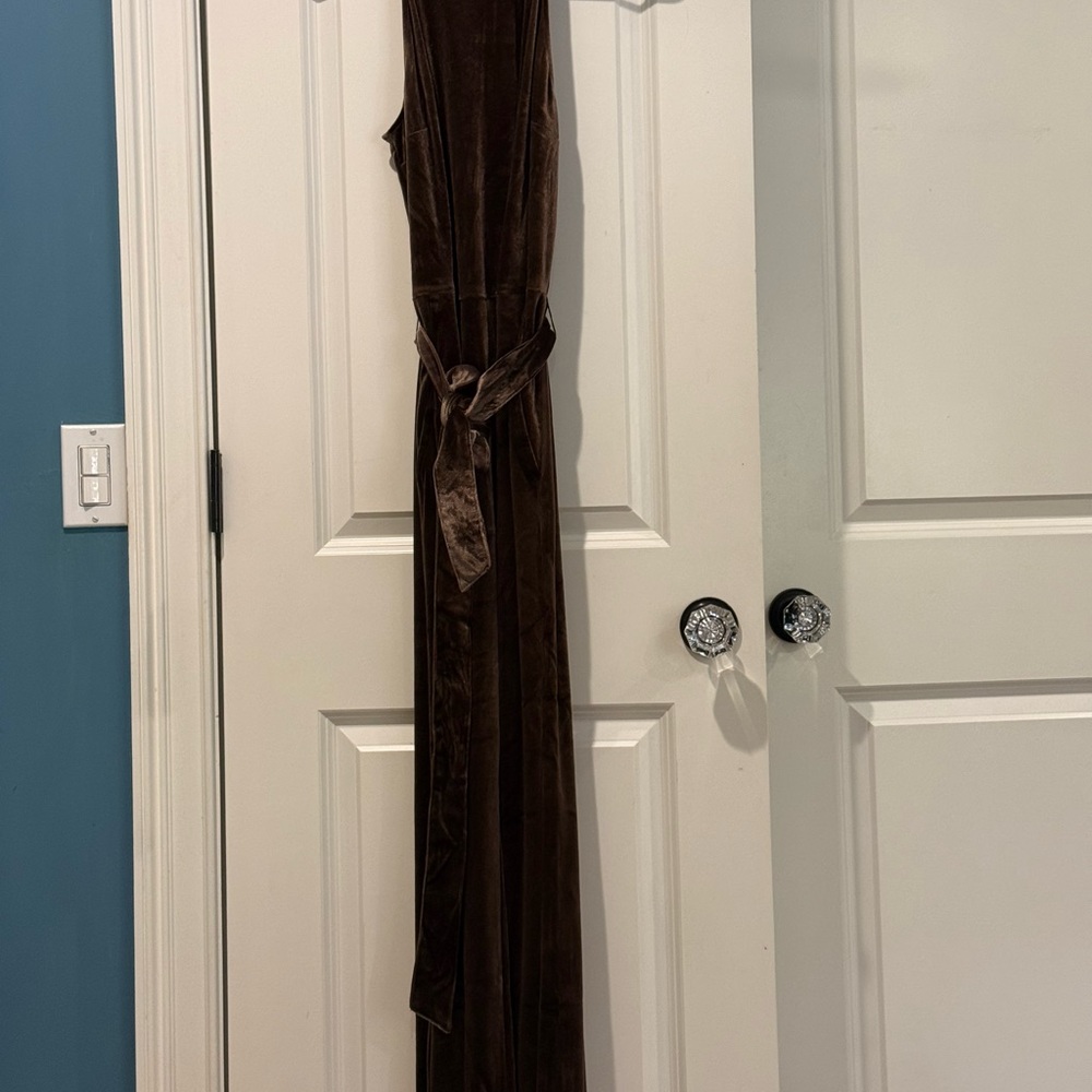 GAP Chocolate Velvet Dress